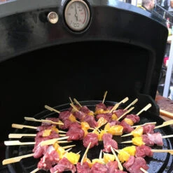 Barbecue Bois Augoust Basic Noir -Le Brasero Magique Boutique barbecue bois augoust basic 6