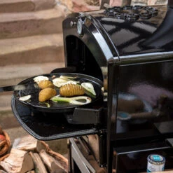 Barbecue Bois Augoust Basic Noir -Le Brasero Magique Boutique barbecue bois augoust basic 7