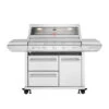 Barbecue Gaz Beefeater 7000 Premium Inox 5 Brûleurs -Le Brasero Magique Boutique barbecue gaz beefeater 7000 premium inox 5 bruleurs