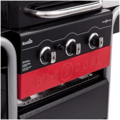 Barbecue Gaz Et Charbon Hybride Char-Broil Gas2Coal 330 2.0 3 Brûleurs + 1 Latéral -Le Brasero Magique Boutique barbecue gaz charbon char broil gastocoal 330 20 4