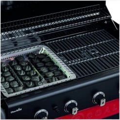 Barbecue Gaz Et Charbon Hybride Char-Broil Gas2coal 440 4 Brûleurs + 1 Latéral -Le Brasero Magique Boutique barbecue gaz et charbon char broil gastocoal 440 9