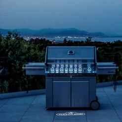 Napoleon Barbecue Gaz Napoléon Prestige Pro 665 SIBPSS 5 Brûleurs + 1 Latéral + 1 Arrière -Le Brasero Magique Boutique barbecue gaz napoleon pro 665 infrarouge inox 2