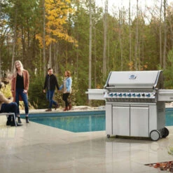 Napoleon Barbecue Gaz Napoléon Prestige Pro 665 SIBPSS 5 Brûleurs + 1 Latéral + 1 Arrière -Le Brasero Magique Boutique barbecue gaz napoleon pro 665 infrarouge inox 4