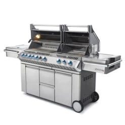 Napoleon Barbecue Gaz Napoléon Prestige Pro 825 SIBPSS 6 Brûleurs + 1 Latéral + 1 Arrière -Le Brasero Magique Boutique barbecue gaz napoleon pro infrarouge inox 825 8
