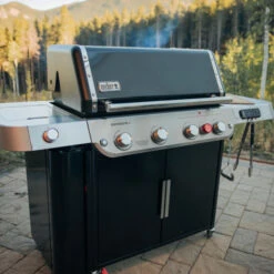 Barbecue Gaz Weber Genesis EX-435 4 Brûleurs -Le Brasero Magique Boutique barbecue gaz weber genesis ex 435 noir 4 bruleurs 14