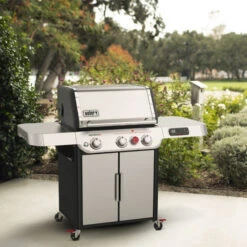 Barbecue Gaz Weber Genesis SX-325S 3 Brûleurs -Le Brasero Magique Boutique barbecue gaz weber genesis sx 325s inox 3 bruleurs 14