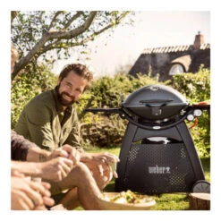 Barbecue Gaz Weber Q3200 Sur Chariot 2 Brûleurs -Le Brasero Magique Boutique barbecue gaz weber noir q 3200 chariot 4