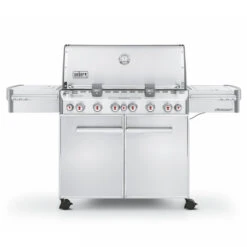 Barbecue Gaz Weber Summit S-670 GBS 6 Brûleurs + 1 Latéral + 1 Arrière
