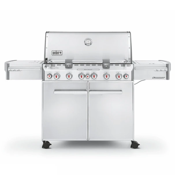 Barbecue Gaz Weber Summit S-670 GBS 6 Brûleurs + 1 Latéral + 1 Arrière 3 Barbecue Gaz Weber Summit S-670 GBS 6 Brûleurs + 1 Latéral + 1 Arrière