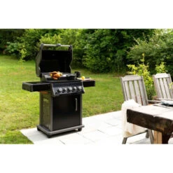 Napoleon Barbecue Gaz Napoléon Rogue RB 425 RSBPK Avec Bruleur Latéral Et Rôtissoire Offerte -Le Brasero Magique Boutique bbq gaz napoleon rogue rb 425 rsbpk exclusif 2