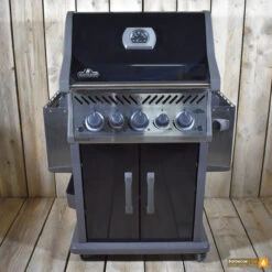 Napoleon Barbecue Gaz Napoléon Rogue SE 425 SIBPK 3 Brûleurs + 1 Latéral + 1 Arrière -Le Brasero Magique Boutique bbq gaz napoleon rogue rse425 rsibpk bruleur arriere 3