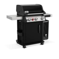 Barbecue Gaz Weber Spirit EPX-325S 3 Brûleurs + 1 Brûleur Saisie -Le Brasero Magique Boutique bbq gaz weber spirit epx 325s gbs black 1