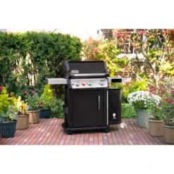 Barbecue Gaz Weber Spirit EPX-325S 3 Brûleurs + 1 Brûleur Saisie -Le Brasero Magique Boutique bbq gaz weber spirit epx 325s gbs black 2