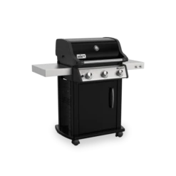 Barbecue Gaz Weber Spirit E-315 3 Brûleurs -Le Brasero Magique Boutique bbq gaz weber spirit premium e 315 black plancha 1
