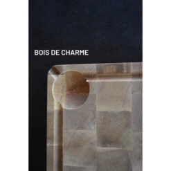 Billot Avec Rigole En Bois Debout De Charme 40 X 32 Cm -Le Brasero Magique Boutique billot debout berard en charme 40 x 32 cm 3