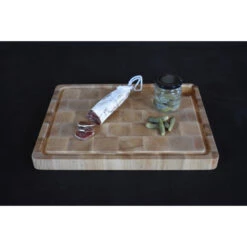 Billot Avec Rigole En Bois Debout De Charme 40 X 32 Cm -Le Brasero Magique Boutique billot debout berard en charme 40 x 32 cm 4