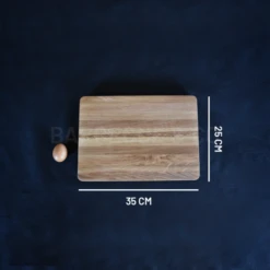 Billot épais En Chêne 35 X 25 Cm