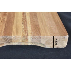 Billot épais En Chêne 35 X 25 Cm -Le Brasero Magique Boutique billot wood4 epais 35x25x4 3
