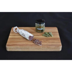 Billot épais En Chêne 35 X 25 Cm -Le Brasero Magique Boutique billot wood4 epais 35x25x4 5