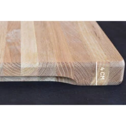 Billot épais En Chêne 45 X 30 Cm -Le Brasero Magique Boutique billot wood4 epais 45x30x4 3