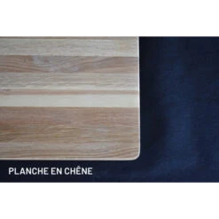 Billot épais En Chêne 45 X 30 Cm -Le Brasero Magique Boutique billot wood4 epais 45x30x4 4