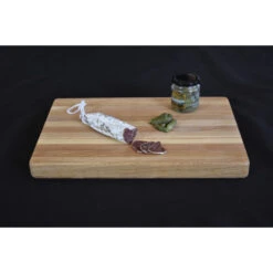 Billot épais En Chêne 45 X 30 Cm -Le Brasero Magique Boutique billot wood4 epais 45x30x4 5