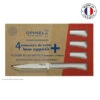 Boite 4 Couteaux De Table Opinel Bon Appetit Nuage -Le Brasero Magique Boutique boite 4 couteaux de table bon appetit nuage opinel