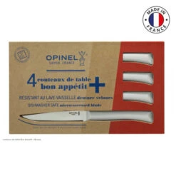 Boite 4 Couteaux De Table Opinel Bon Appetit Nuage