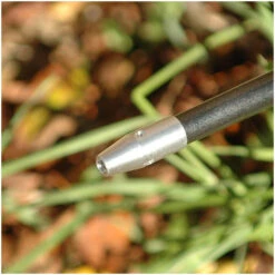 Bouffadou Buffadoo Alu Effilé Noir/cuir Noir 80 Cm -Le Brasero Magique Boutique bouffadou alu effile 80 cm noir cuir noir buffadoo 2