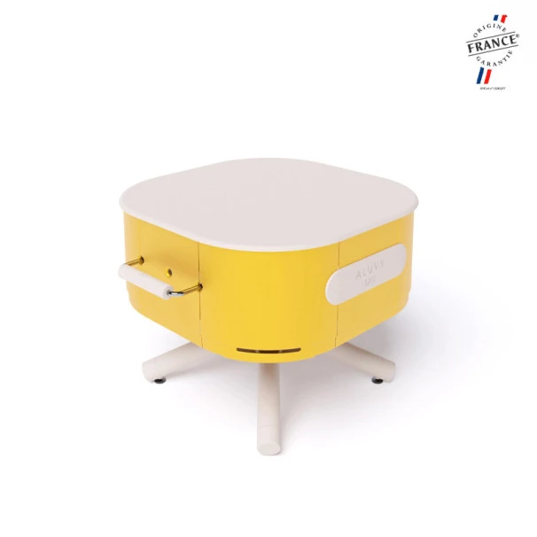 Braséro Aluvy Sam Originale (pied Blanc) Grilles Et Couvercle - 12 Couleurs 13 Braséro Aluvy Sam Originale (pied Blanc) Grilles Et Couvercle - 12 Couleurs – Image 11