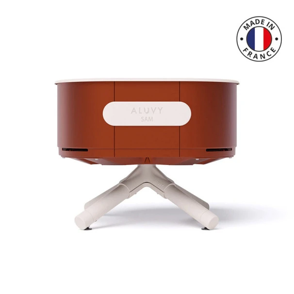 Braséro Aluvy Sam Originale (pied Blanc) Grilles Et Couvercle - 12 Couleurs 18 Braséro Aluvy Sam Originale (pied Blanc) Grilles Et Couvercle - 12 Couleurs – Image 16