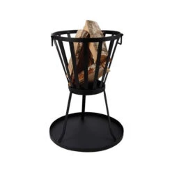 ESSCHERT DESIGN Braséro De Jardin Corbeille Panier à Feu 35 Cm -Le Brasero Magique Boutique brasero corbeille rond 35cm 2