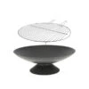 ESSCHERT DESIGN Braséro De Jardin Ø60 X H21 Cm Fonte + Grille Bbq -Le Brasero Magique Boutique brasero de jardin o60 x h21 cm fonte 12 grille bbq