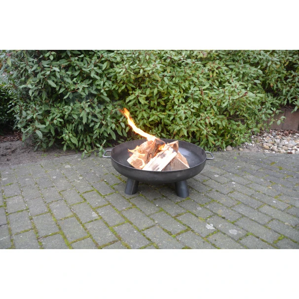 ESSCHERT DESIGN Braséro De Jardin Ø60 X H24 Cm Acier 4 ESSCHERT DESIGN Braséro De Jardin Ø60 X H24 Cm Acier – Image 2