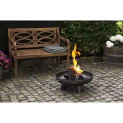 ESSCHERT DESIGN Braséro De Jardin Ø60 X H24 Cm Acier 13 ESSCHERT DESIGN Braséro De Jardin Ø60 X H24 Cm Acier -Le Brasero Magique Boutique brasero esschert acier 677 x 24 cm 2