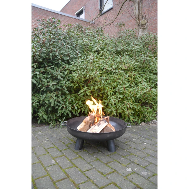 ESSCHERT DESIGN Braséro De Jardin Ø60 X H24 Cm Acier 3 ESSCHERT DESIGN Braséro De Jardin Ø60 X H24 Cm Acier