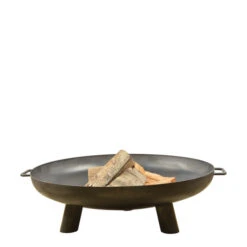 ESSCHERT DESIGN Braséro De Jardin Ø80 X H25 Cm Acier -Le Brasero Magique Boutique brasero esschert acier 80 x 25 cm 4