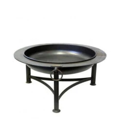Brasero De Jardin Firepit Saturn Ø80 X H58 Cm -Le Brasero Magique Boutique brasero firepit saturn 80 cm 2