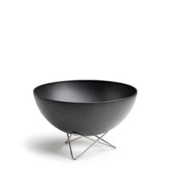 Braséro De Terrasse Sur Pieds Bas Höfats Bowl Ø57 X H35.5 Cm -Le Brasero Magique Boutique brasero hofats bowl sur pied bas 5