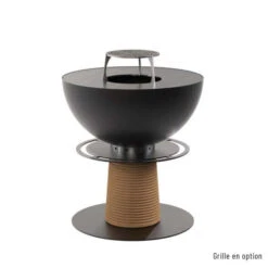 Braséro Plancha Masuria Juno 1000 Black 7 Braséro Plancha Masuria Juno 1000 Black -Le Brasero Magique Boutique brasero plancha masuria juno 1000 black 2