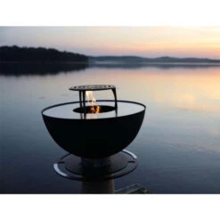 Braséro Plancha Masuria Juno 600 Black -Le Brasero Magique Boutique brasero plancha masuria juno 600 black 2