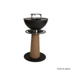 Braséro Plancha Masuria Juno 600 Black -Le Brasero Magique Boutique brasero plancha masuria juno 600 black 4