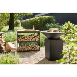 Braséro Plancha OFYR Classic 100 Black -Le Brasero Magique Boutique brasero plancha ofyr classic noir 100 100 2