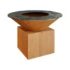 Braséro Plancha OFYR XL Acier Corten -Le Brasero Magique Boutique brasero plancha ofyr xl acier corten