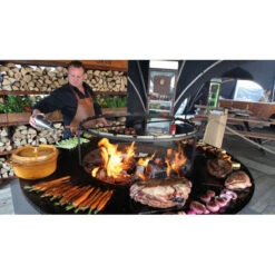 Braséro Plancha OFYR XL Acier Corten -Le Brasero Magique Boutique brasero plancha ofyr xl acier corten 3