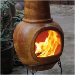 Cheminée Mexicaine Extérieure 46 X 106 Cm -Le Brasero Magique Boutique cheminee mexicaine 33 x 106 cm 1