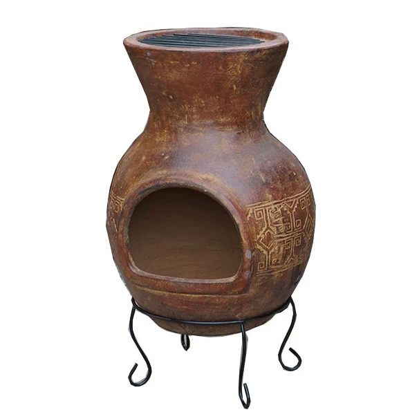 Cheminée Mexicaine Sur Base Mexico Trade Center Grand Modèle 113 Cm Rouge 3 Cheminée Mexicaine Sur Base Mexico Trade Center Grand Modèle 113 Cm Rouge