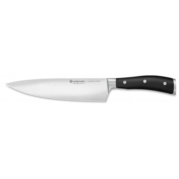 Couteau De Chef Wusthof Ikon 20 Cm Ikon Noir 3 Couteau De Chef Wusthof Ikon 20 Cm Ikon Noir