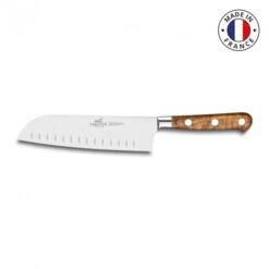 Couteau Sabatier Provencao Santoku Alvéolé 18cm Olivier