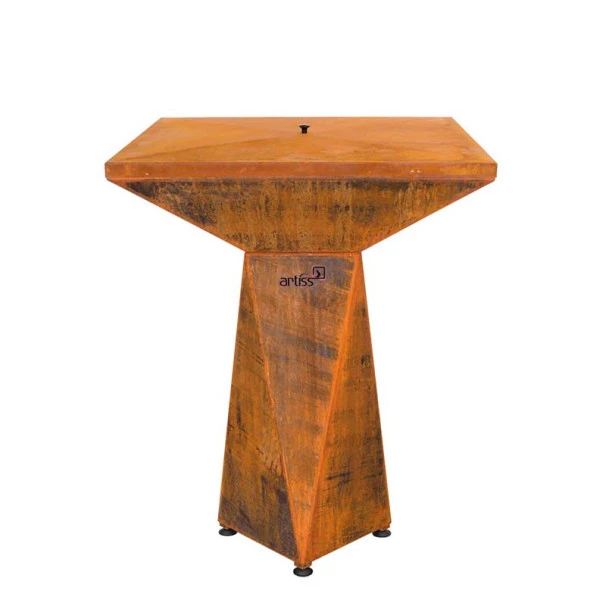 Couvercle Artiss Corten Pour Braséro G1 Basic 4 Couvercle Artiss Corten Pour Braséro G1 Basic – Image 2